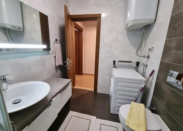 Deniz Manzarali, Plaja 100 Metre, Luks 4 شقة مرمريس