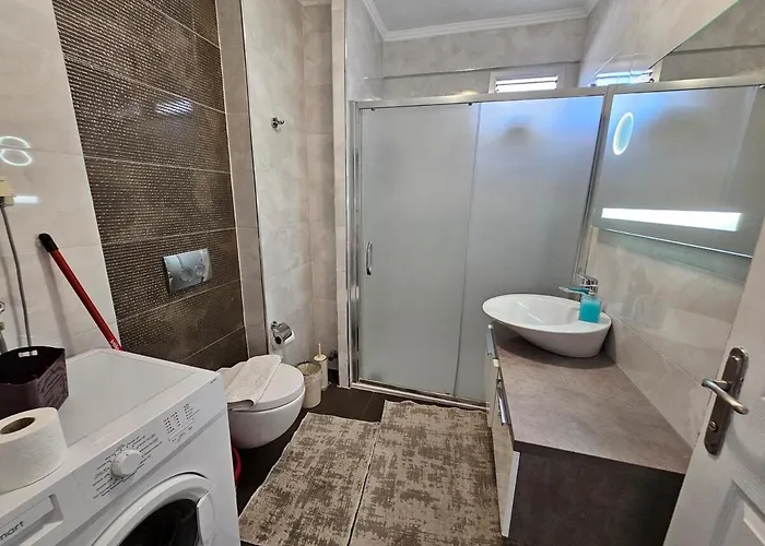 Deniz Manzarali, Plaja 100 Metre, Luks 4 Apartamento