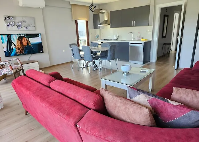 Apartamento Deniz Manzarali, Plaja 100 Metre, Luks 4